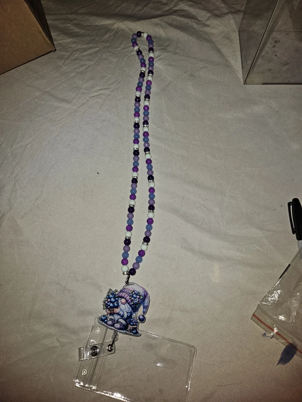 Adorable Gnome Lanyard